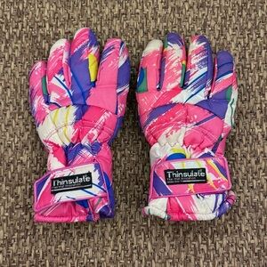 Vintage 80s Thinsulate Winter Gloves